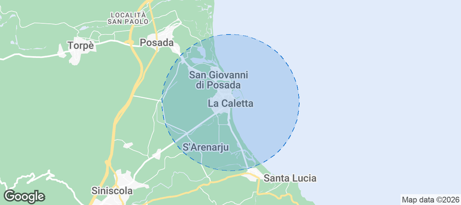 La Caletta Airbnb map